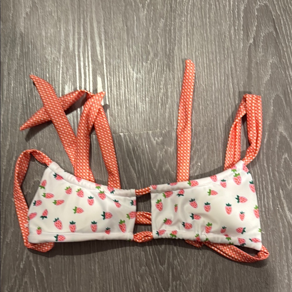 Strawberry Milk Mob Bikini Top